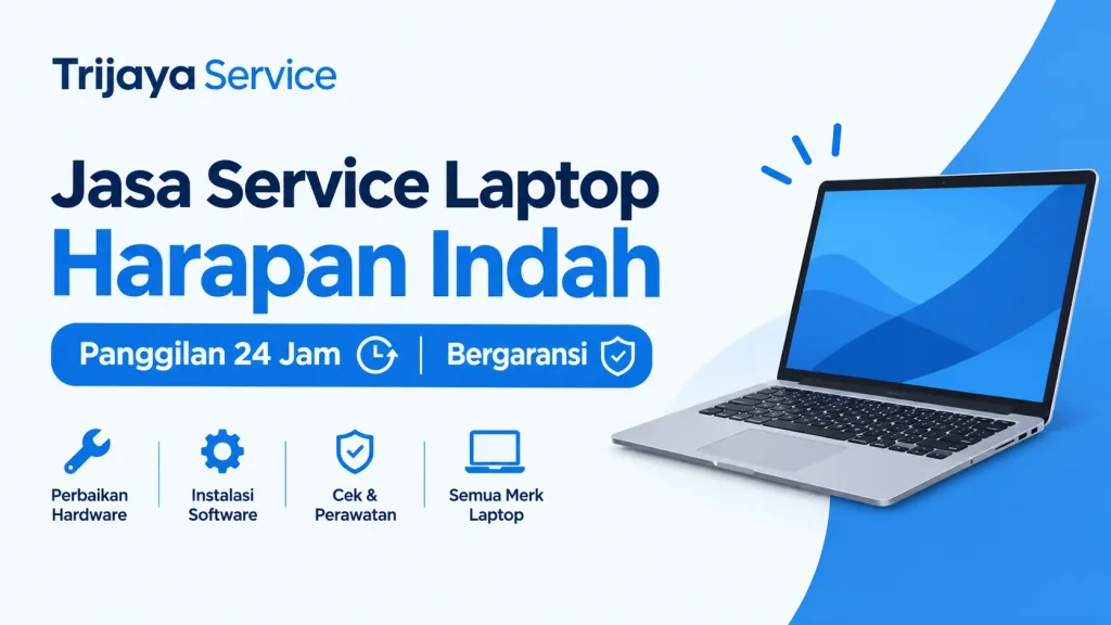Jasa Service Laptop Harapan Indah