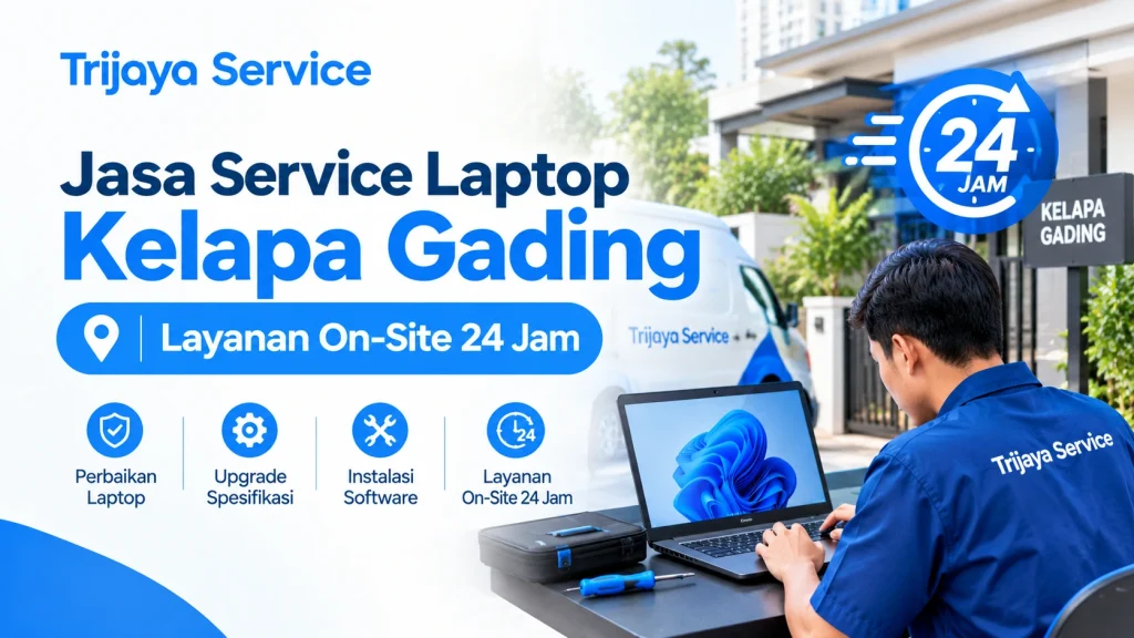 Jasa Service Laptop Kelapa Gading